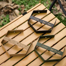 Load image into Gallery viewer, Outdoor Camping Mosquito Incense Sandalwood Rack Iron Hexagonal Suspended Hollow Bracket Portable Household Mosquito-Repellent Box