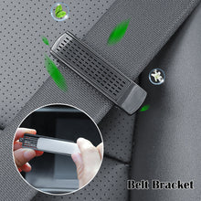 Load image into Gallery viewer, 1PC Car Interior Seat Belt Adjustable Holder Auto Safety Seat Clip Buckle with Solid Fragrance Stick Stopper