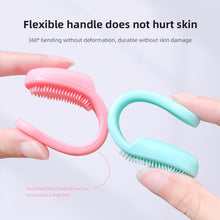 Load image into Gallery viewer, Portable Soft Silicone Finger-cot Facial Brush Nose Cleaning Facial Cleansing Massage Brush Durable Multi-functional Skin Care Tool