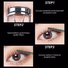 Load image into Gallery viewer, Steel Pipe Thread Mascara Waterproof Sweatproof Non-smudge Long-lasting Curling Slender Mascara Eyes Makeup Cosmetics