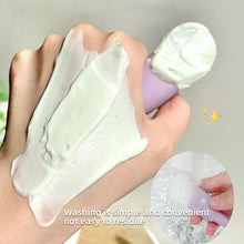 Load image into Gallery viewer, Double Head Silicone Facial Mask Brush Non-deformable Facial Cleansing Scraper Smear Facial Mask Brush Soft Washable Beauty Tool
