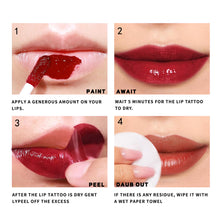 Load image into Gallery viewer, 6 Colors Velvet Matte Tearable Lip Gloss Waterproof Non-fading Long-lasting Peel-off Liquid Lipstick Lip Makeup Cosmetics