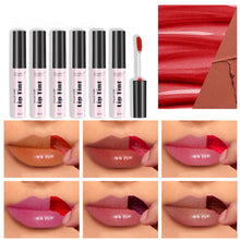 Load image into Gallery viewer, 6 Colors Velvet Matte Tearable Lip Gloss Waterproof Non-fading Long-lasting Peel-off Liquid Lipstick Lip Makeup Cosmetics