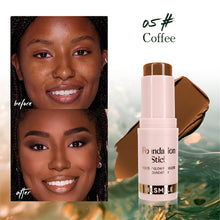 Load image into Gallery viewer, 6 Colors Lightweight Matte Oil Control Foundation Stick Waterproof Sweatproof Long-lasting Facial Concealer Makeup Cosmetics