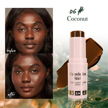 Load image into Gallery viewer, 6 Colors Lightweight Matte Oil Control Foundation Stick Waterproof Sweatproof Long-lasting Facial Concealer Makeup Cosmetics