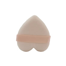 Load image into Gallery viewer, Flocking Heart-shaped Dry Powder Puff Delicate Soft Make-up Sponge Puff Cosmetics Tool Make Up Accessories