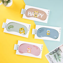 Load image into Gallery viewer, Cartoon Cute Comfortable Sleeping Eye Mask Cold And Hot Dual Application Blackout Eye Mask Relieving Eye Pressure Eye Mask