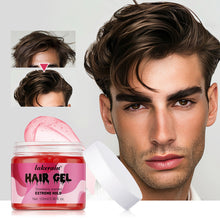 Load image into Gallery viewer, Transparent Gel Hair Gel Loose Hair Styling Moisturizing Long-lasting Hair Styling Gel Cream Lightweight Texture Hair Styling Gel