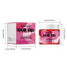 Load image into Gallery viewer, Transparent Gel Hair Gel Loose Hair Styling Moisturizing Long-lasting Hair Styling Gel Cream Lightweight Texture Hair Styling Gel