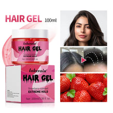 Load image into Gallery viewer, Transparent Gel Hair Gel Loose Hair Styling Moisturizing Long-lasting Hair Styling Gel Cream Lightweight Texture Hair Styling Gel