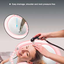 Load image into Gallery viewer, Aerated Softness Folding Home Pregnant Woman Shampoo Basin Use Shampoo Sink Rinse Basin for Kid Pregnant Disabled Old Patient Care