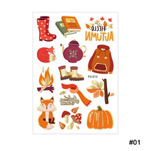 Load image into Gallery viewer, Autumn Gold Pink Face Tattoo Stick Autumn Harvest Maple Leaf Party Hot Gold Waterproof Tattoo Stickers