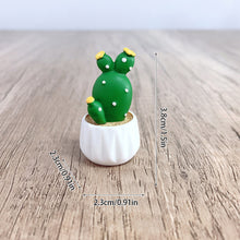 Load image into Gallery viewer, Car Decoration Mini Resin Simulation Cactus Succulent For Home Office Desktop Computer Crafts Couple Small Gifts Toy