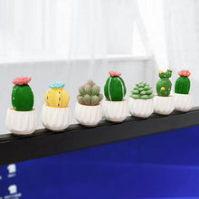Load image into Gallery viewer, Car Decoration Mini Resin Simulation Cactus Succulent For Home Office Desktop Computer Crafts Couple Small Gifts Toy