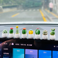 Load image into Gallery viewer, Car Decoration Mini Resin Simulation Cactus Succulent For Home Office Desktop Computer Crafts Couple Small Gifts Toy