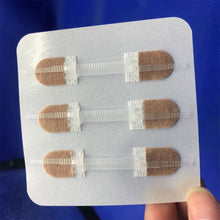 Load image into Gallery viewer, 3Pcs/set Band-Aid Zipper Tie Wound Closure Patch Hemostatic Patch Wound Fast Suture Zipper Band-Aid Outdoor Portable