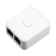 Load image into Gallery viewer, 2 Port 1000Mbps Gigabit Network Switch RJ45 Switch Network Splitter Cable Extender Selector Power Free 2 Way adapter Connector
