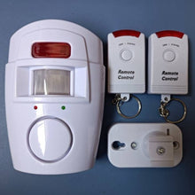 Load image into Gallery viewer, Home Security PIR Alert Infrared Sensor Alarm System Anti-theft Human Motion Detector 105DB Siren With 2pcs Remote Controller
