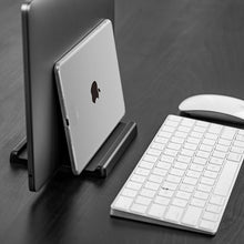 Load image into Gallery viewer, Vaydeer Plastic Vertical Laptop Stand Holder Adjustable Desktop Notebook Dock Space-Saving 3 In 1 computer stand