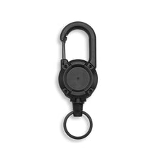Load image into Gallery viewer, Heavy Duty Retractable Buckle Rope Camping Supplies Wire Rope Luya Anti-theft Tactical Carabiner Keychain Telescopic Hook Tool