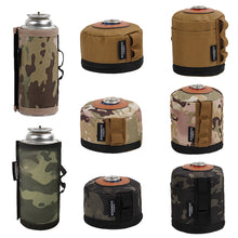 Load image into Gallery viewer, 230/450ml Camping Gas Tank Case BBQ Gas Canister Protective Cover Picnic Fuel Cylinder Protective Bag Outdoor Camping Equipment