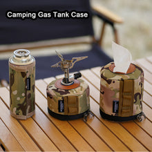 Load image into Gallery viewer, 230/450ml Camping Gas Tank Case BBQ Gas Canister Protective Cover Picnic Fuel Cylinder Protective Bag Outdoor Camping Equipment