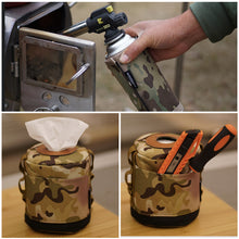 Load image into Gallery viewer, 230/450ml Camping Gas Tank Case BBQ Gas Canister Protective Cover Picnic Fuel Cylinder Protective Bag Outdoor Camping Equipment