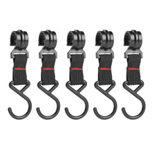 Load image into Gallery viewer, 3/5pcs Outdoor Camping Moveable Hooks Detachable S-Shaped Hooks Hanging Storage Rack Multifunctional Outdoor Tools
