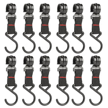 Load image into Gallery viewer, 3/5pcs Outdoor Camping Moveable Hooks Detachable S-Shaped Hooks Hanging Storage Rack Multifunctional Outdoor Tools