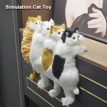 Load image into Gallery viewer, Simulation Mini Cat Cute Plush Cats Children Birthday Gifts Creative Imitation Cat Ornaments Home Decoration Supplies