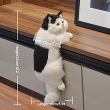 Load image into Gallery viewer, Simulation Mini Cat Cute Plush Cats Children Birthday Gifts Creative Imitation Cat Ornaments Home Decoration Supplies