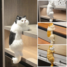 Load image into Gallery viewer, Simulation Mini Cat Cute Plush Cats Children Birthday Gifts Creative Imitation Cat Ornaments Home Decoration Supplies