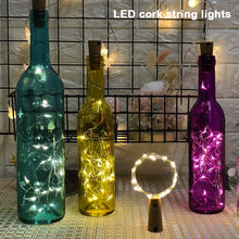 Load image into Gallery viewer, Bar LED Wine Bottle Cork 2M String Lights Christmas Decoration Led Lamp Bottle Fairy Lights Holiday Copper Wire Lights String