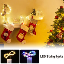 Load image into Gallery viewer, 5Pcs/Pack Mini Fairy Lights Copper With 3 Speed Modes for Christmas Decorations Wedding Party Bouquet Decoration LED String Fairy Lights