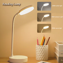 Load image into Gallery viewer, Dimmable LED Desk Lamp Touch Table Lamp USB Plug-in Night Light Touch 3 Gear Dimming Portable Book Reading Lamp