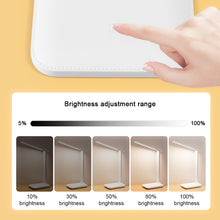 Load image into Gallery viewer, Dimmable LED Desk Lamp Touch Table Lamp USB Plug-in Night Light Touch 3 Gear Dimming Portable Book Reading Lamp
