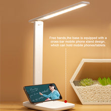 Load image into Gallery viewer, Dimmable LED Desk Lamp Touch Table Lamp USB Plug-in Night Light Touch 3 Gear Dimming Portable Book Reading Lamp