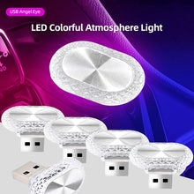 Load image into Gallery viewer, Car LED USB Lights Atmosphere Light Decorative Lamp For Party Ambient Modeling Automotive Portable Plug Play Auto Interior Lights