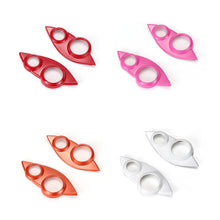 Load image into Gallery viewer, Pair Car Steering Wheel Button Cover Decoration Frame Accessories Modification Supplies For Mercedes Smart 453 Fortow Forfour