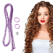 Load image into Gallery viewer, Heatless Curling Rod Headband Lazy Hair Curlers No Heat Hair Rollers Curls Sleeping Soft Flexi Rods Hair Styling Tools