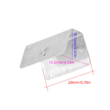 Load image into Gallery viewer, 10Pcs Car Windshield Clips Wind Rain Deflectors Channel Metal Universal Windscreen Clips For Heko G3 SNED Clip X6 Auto Parts