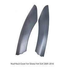 Load image into Gallery viewer, Car Front Roof Rack Cover Roof Luggage Bar Rail End Shell Cover Replacement Plasitc For Skoda Yeti SUV 2009-2018