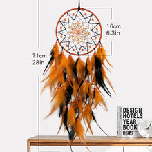 Load image into Gallery viewer, Night Glory Dream Catcher Wall Decor Halloween Catcher Handmade Dream Catcher for Girls Boy Kids Bedroom Wall Hanging Living Room Wedding