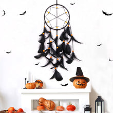 Load image into Gallery viewer, Night Glory Dream Catcher Wall Decor Halloween Catcher Handmade Dream Catcher for Girls Boy Kids Bedroom Wall Hanging Living Room Wedding