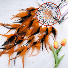Load image into Gallery viewer, Night Glory Dream Catcher Wall Decor Halloween Catcher Handmade Dream Catcher for Girls Boy Kids Bedroom Wall Hanging Living Room Wedding