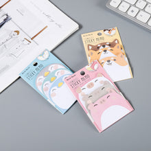 Load image into Gallery viewer, 45 Sheets/Pack Kawaii Penguin Pig Bear Cat Memo Pads Student Kids Gift Stationery School Office Supplies