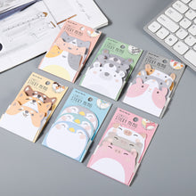 Load image into Gallery viewer, 45 Sheets/Pack Kawaii Penguin Pig Bear Cat Memo Pads Student Kids Gift Stationery School Office Supplies