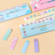 Load image into Gallery viewer, Kawaii Memo Pad Bookmarks Creative Cute Bear Cat Dog Sticky Notes Index Posted It Planner Stationery Paper Stickers