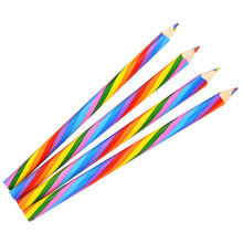 Load image into Gallery viewer, 4pcs/Lot Concentric Rainbow Colored Pencil Painting Crayon Kids Drawing Pencil Crayons Set School Scrapbooking Journal Colors Pencils
