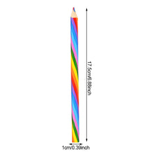 Load image into Gallery viewer, 4pcs/Lot Concentric Rainbow Colored Pencil Painting Crayon Kids Drawing Pencil Crayons Set School Scrapbooking Journal Colors Pencils